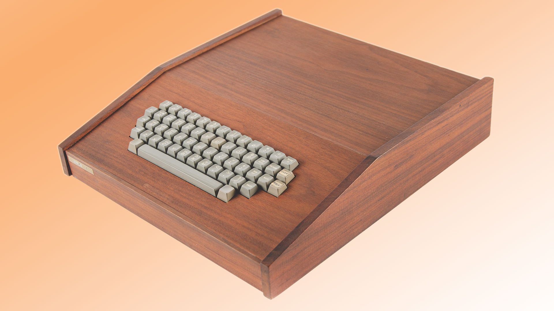 Byte Shop wooden cased Apple-1 computer auction