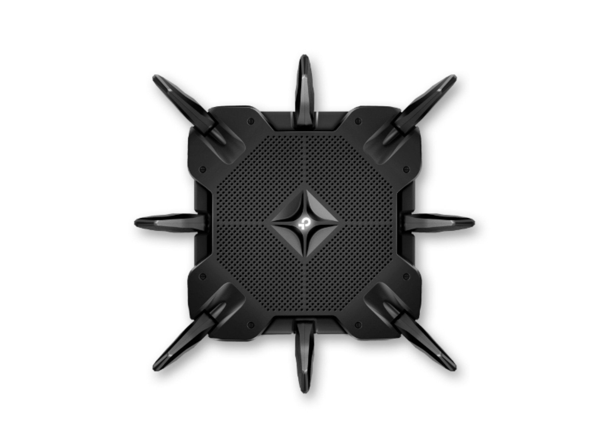 The TP-Link Archer AX11000 router supports speeds up to 10 Gbps