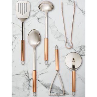 aldi copper utensils