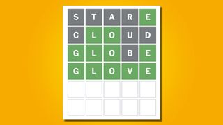 Wordle 639 answer on a yellow background