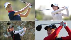 Lexi Thompson, Lydia Ko, Brooke Henderson Morgan Pressel