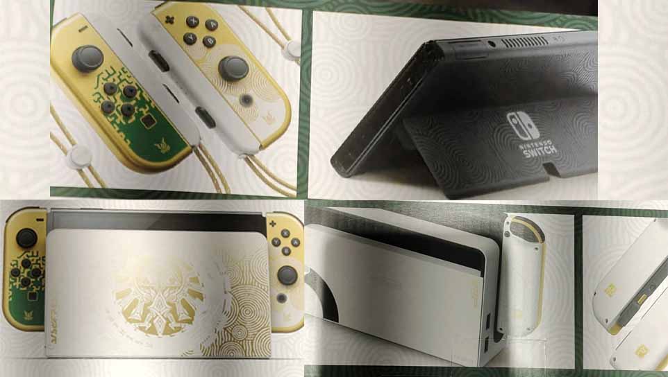 Supposedly leaked Zelda Switch OLED