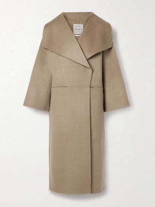 Wool and Cashmere-Blend Coat