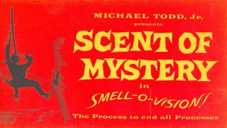 A movie poster for a smelly movie titled Scent of Mystery.