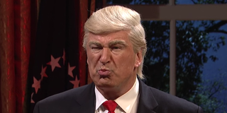 President Donald Trump Alec Baldwin Saturday Night Live NBC