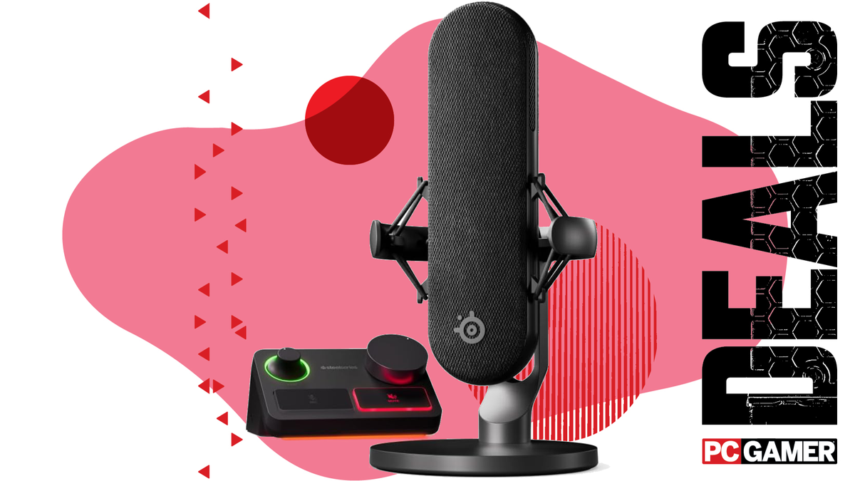Calling all streamers: The Steelseries Alias Pro microphone is now