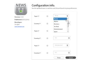 News App Configuration