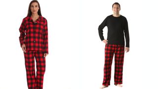 Walmart Plaid Flannel Pajamas