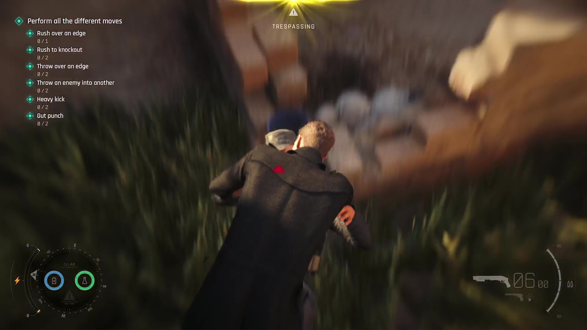 How to grab rush enemies in 007 First Light