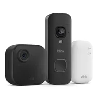 Blink  Outdoor 4 Camera with free Blink Battery Doorbell 2K+ & Sync Module Core included