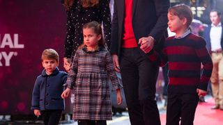 the duke and duchess of cambridge and their family attend special pantomime performance to thank key workers