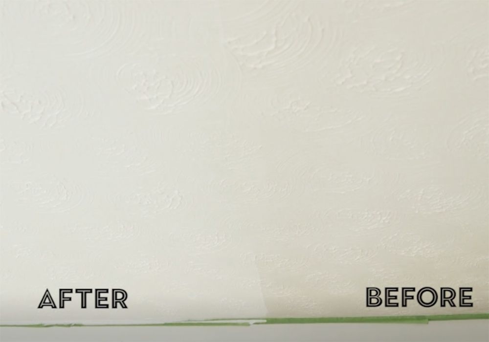 How to paint a ceiling using a roller and brush for a flawless finish ...