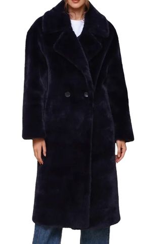 Oversize Luxe Faux Fur Longline Coat