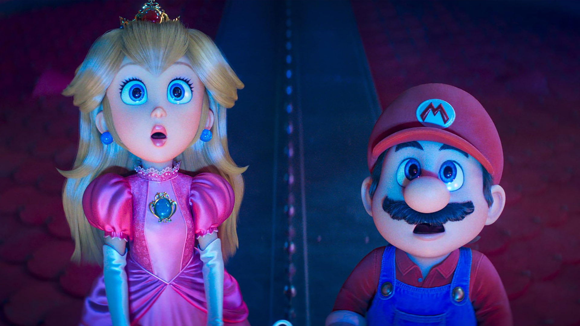 A still from the Super Mario Galaxy Movie.
