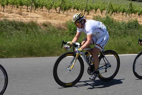 Ina Yoko Teutenberg (HTC - Columbia Women) won the final stage and extended her own record of the great number of stage wins in this tour by anyone.