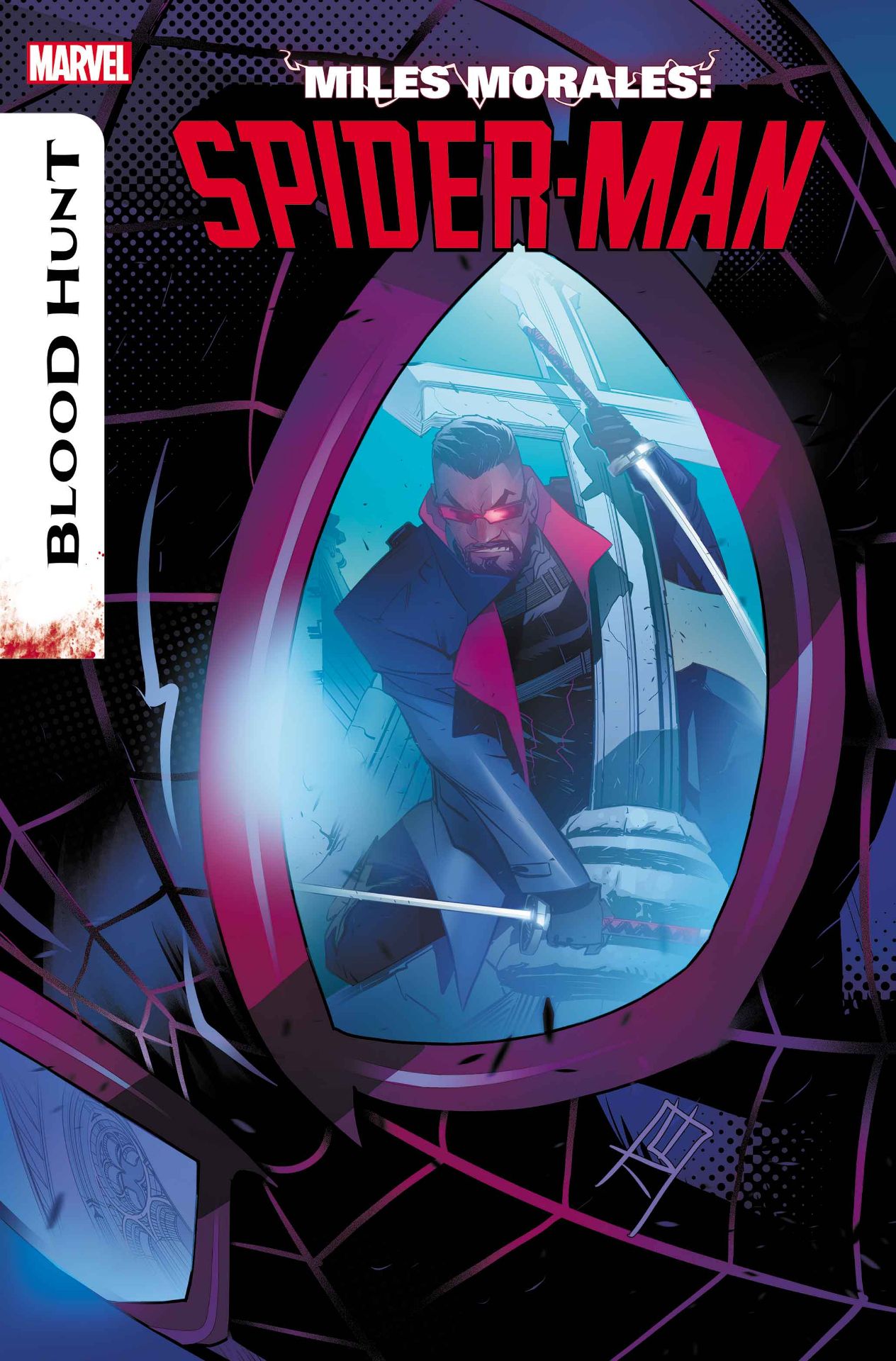 Miles Morales: Spider-Man #21 cover by Federico Vicentini