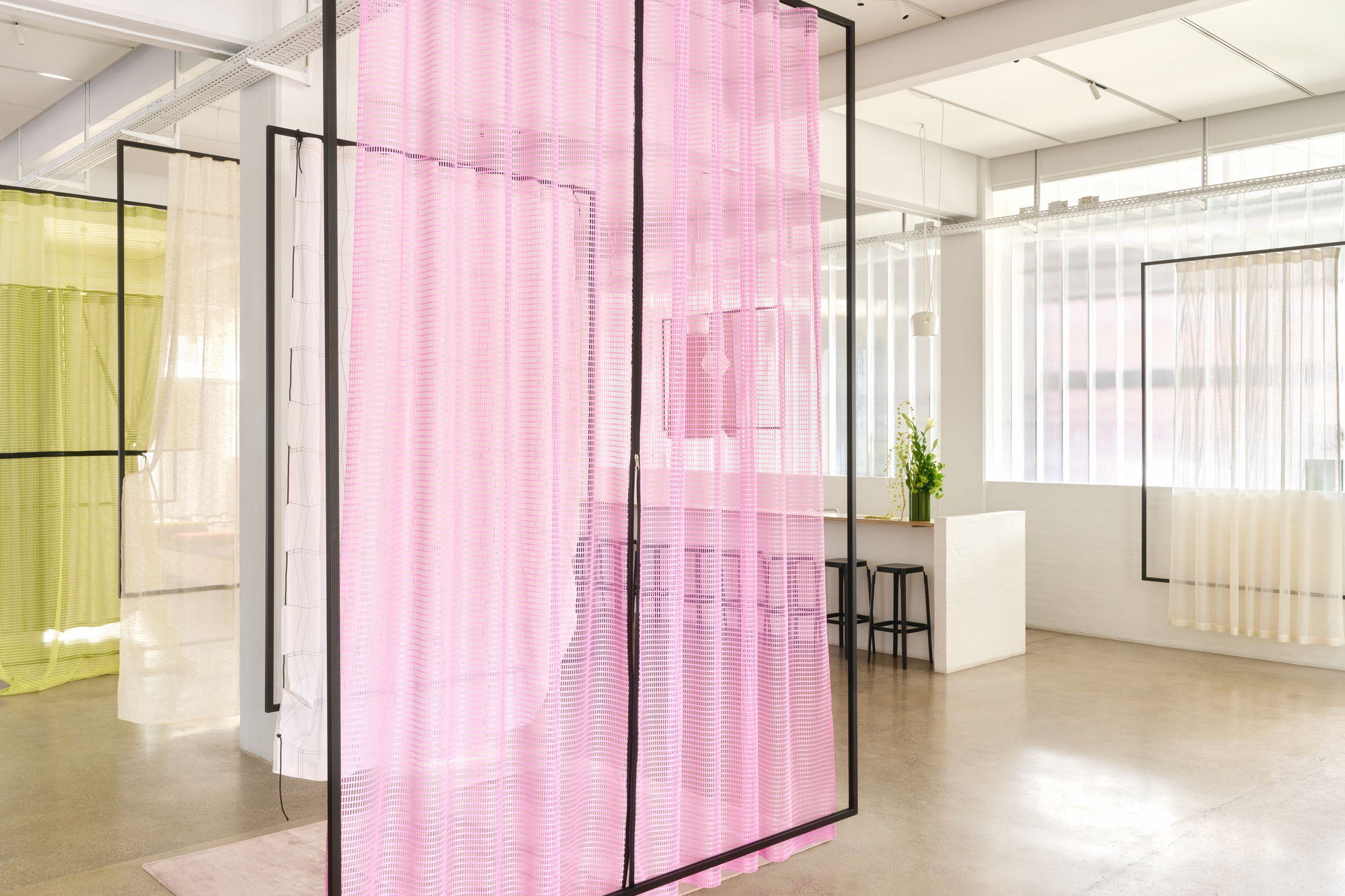 Kvadrat curtains at 3 Days of Design