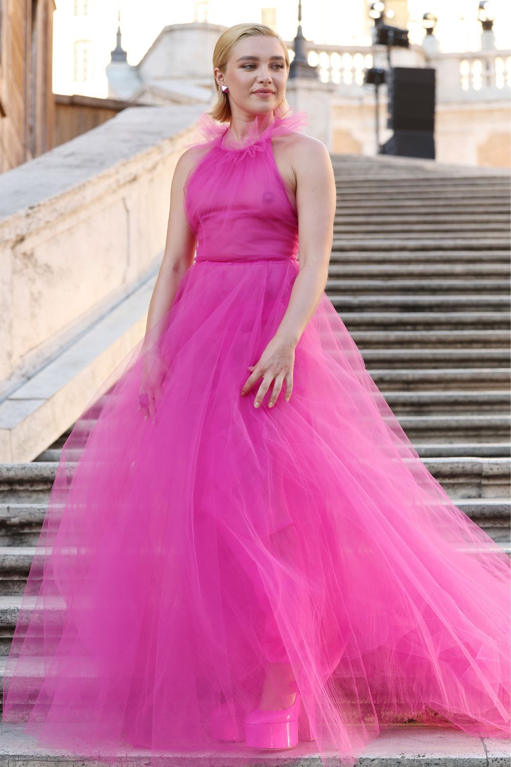 Florence Pugh wears Valentino