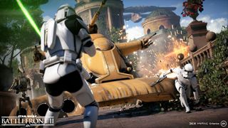 Battlefront 2 will also bring back iconic vehicles and equipment from the films.