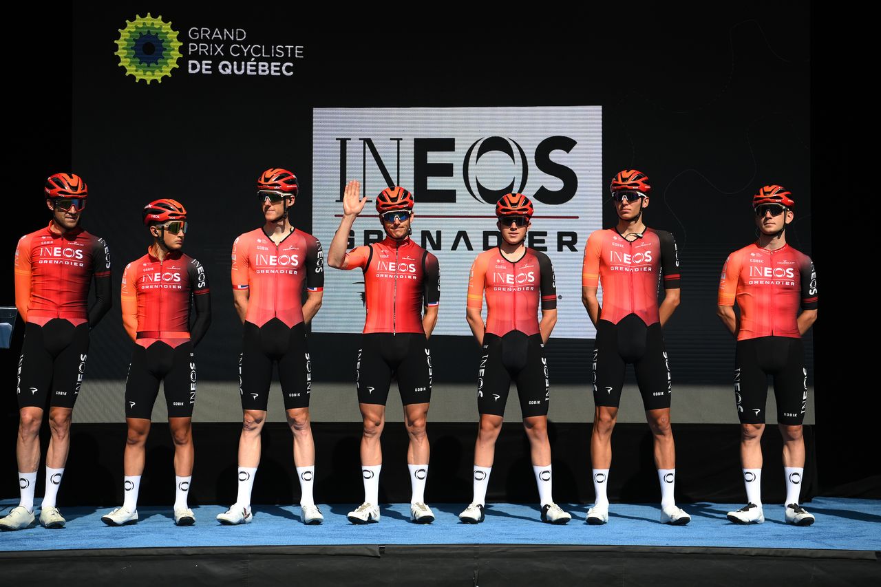 Ineos Grenadiers line up Grand Prix Cycliste de Quebec