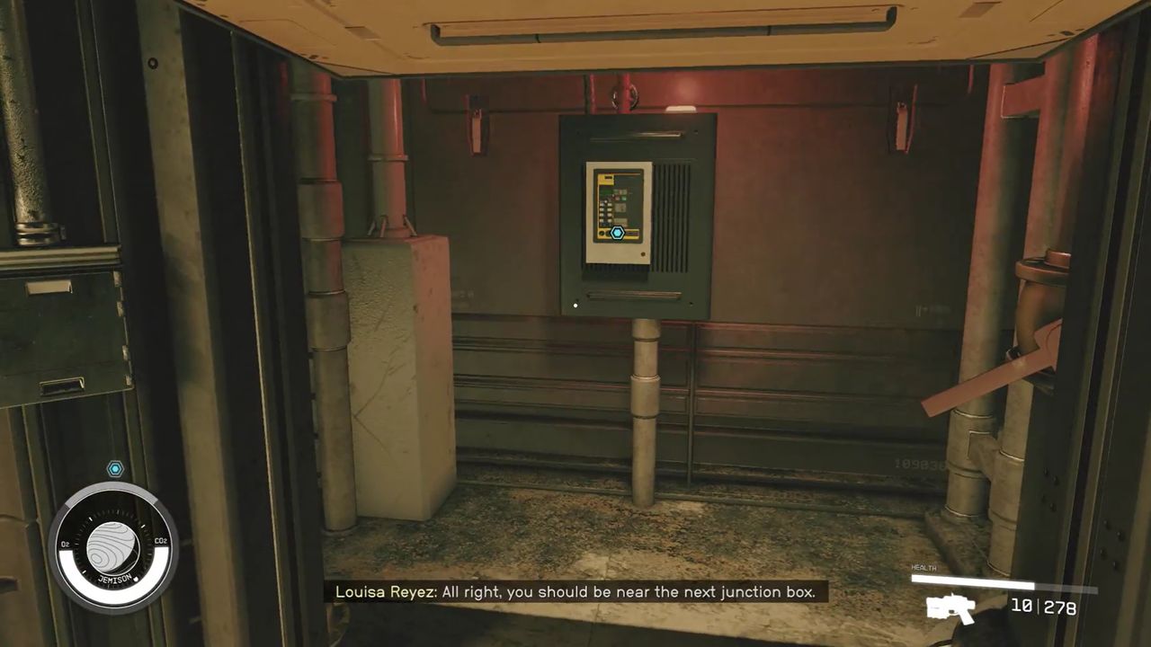 The location of the first junction box in the Tapping the Grid quest in Starfield.