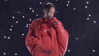 Rihanna Super Bowl LVII halftime show.