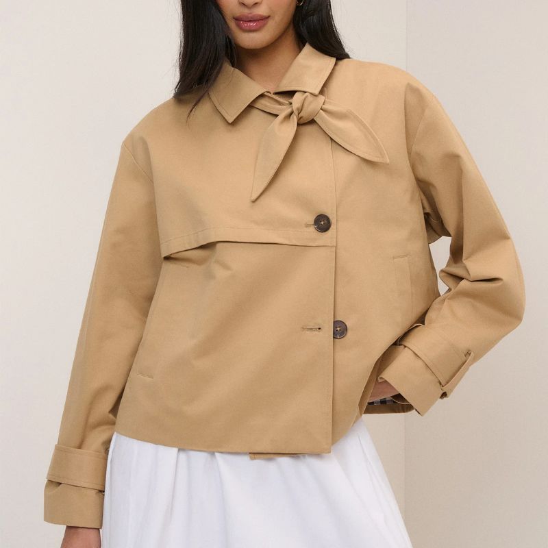Nobody's Child , Camel Tie Trench Jacket