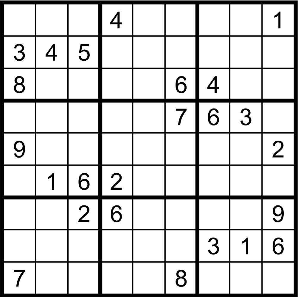Sudoku puzzle