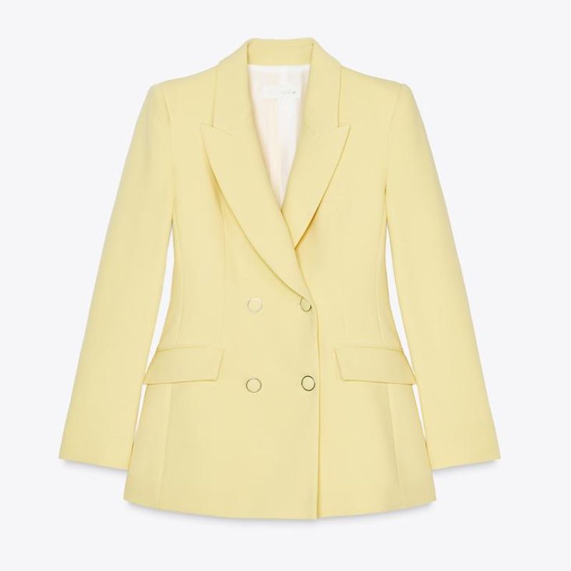 yellow blazer