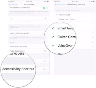 Tap Accessibility Shortcut, turn shortcuts off