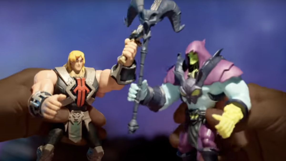 He-Man toys from commerical