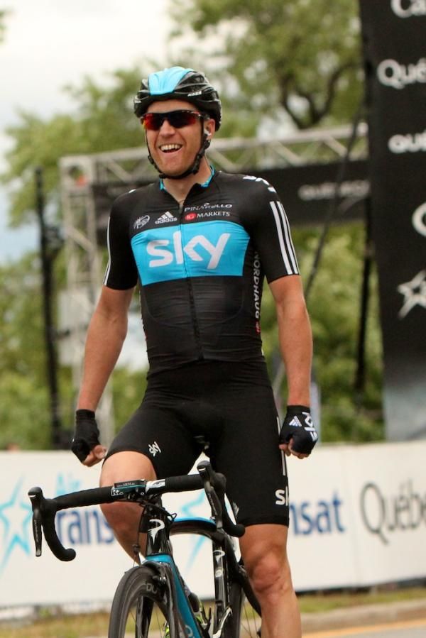 Lars Petter NordHaug (Sky ProCycling) sprang clear from the final selection to take the win