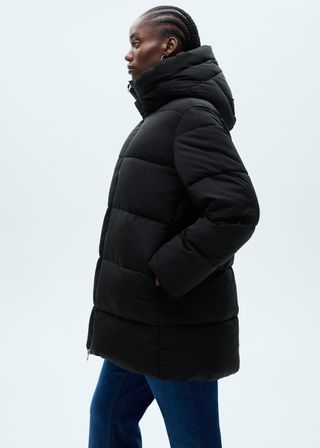 Hood Quilted Coat