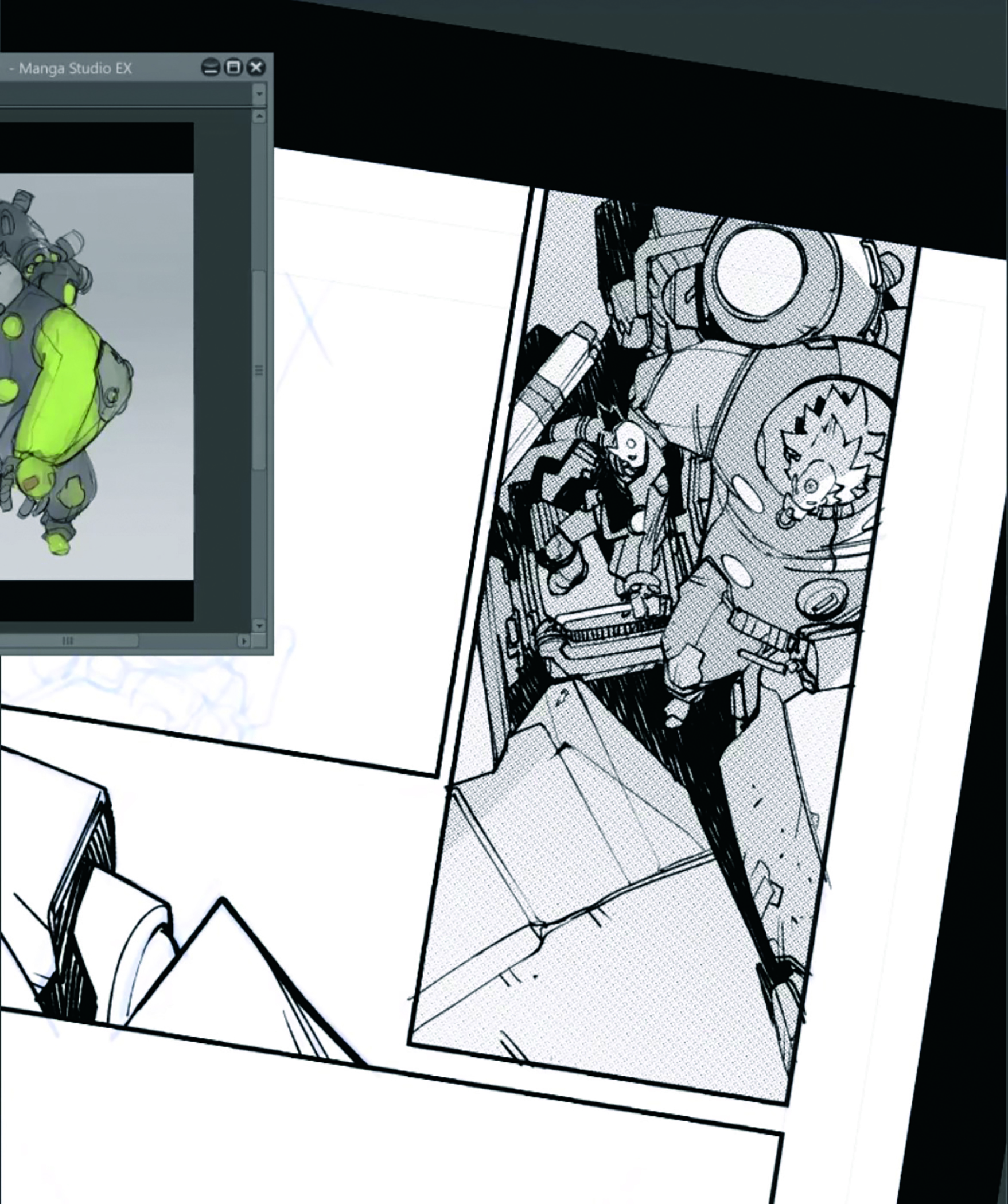 How to make comic panels