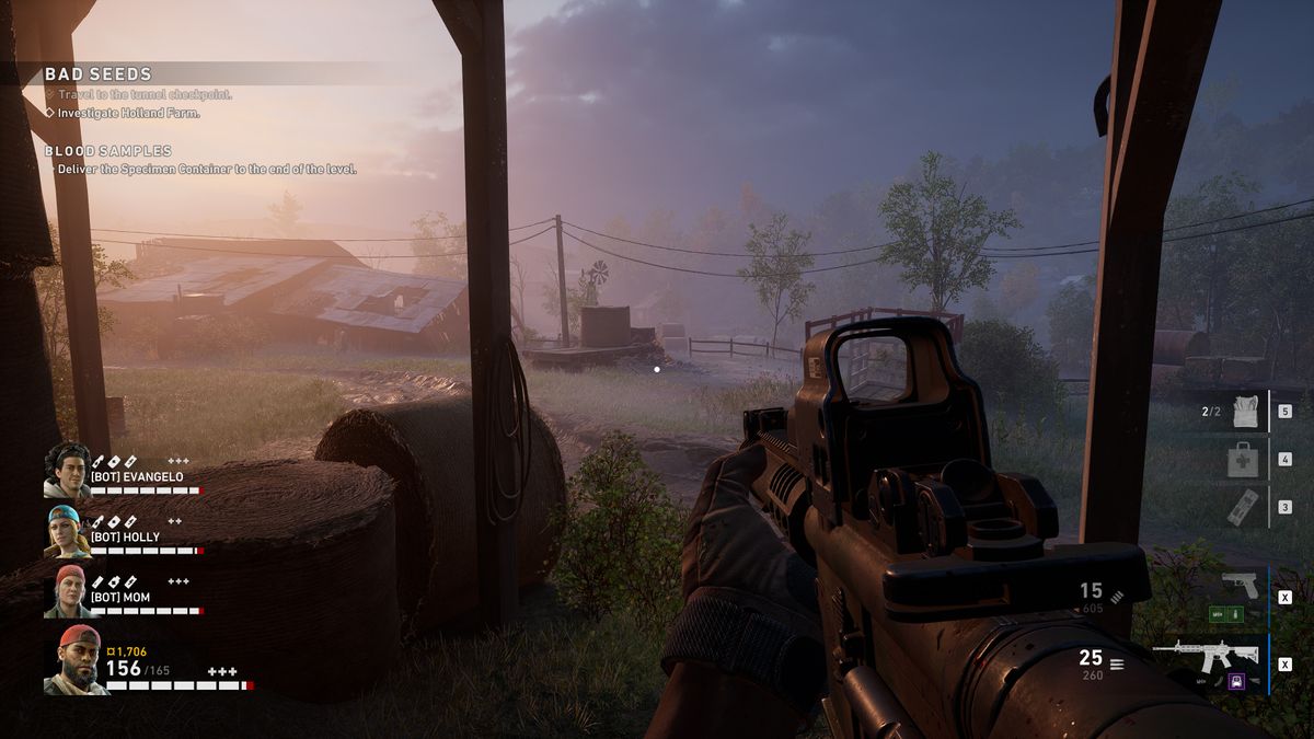 Back 4 Blood settings image quality comparison screenshots
