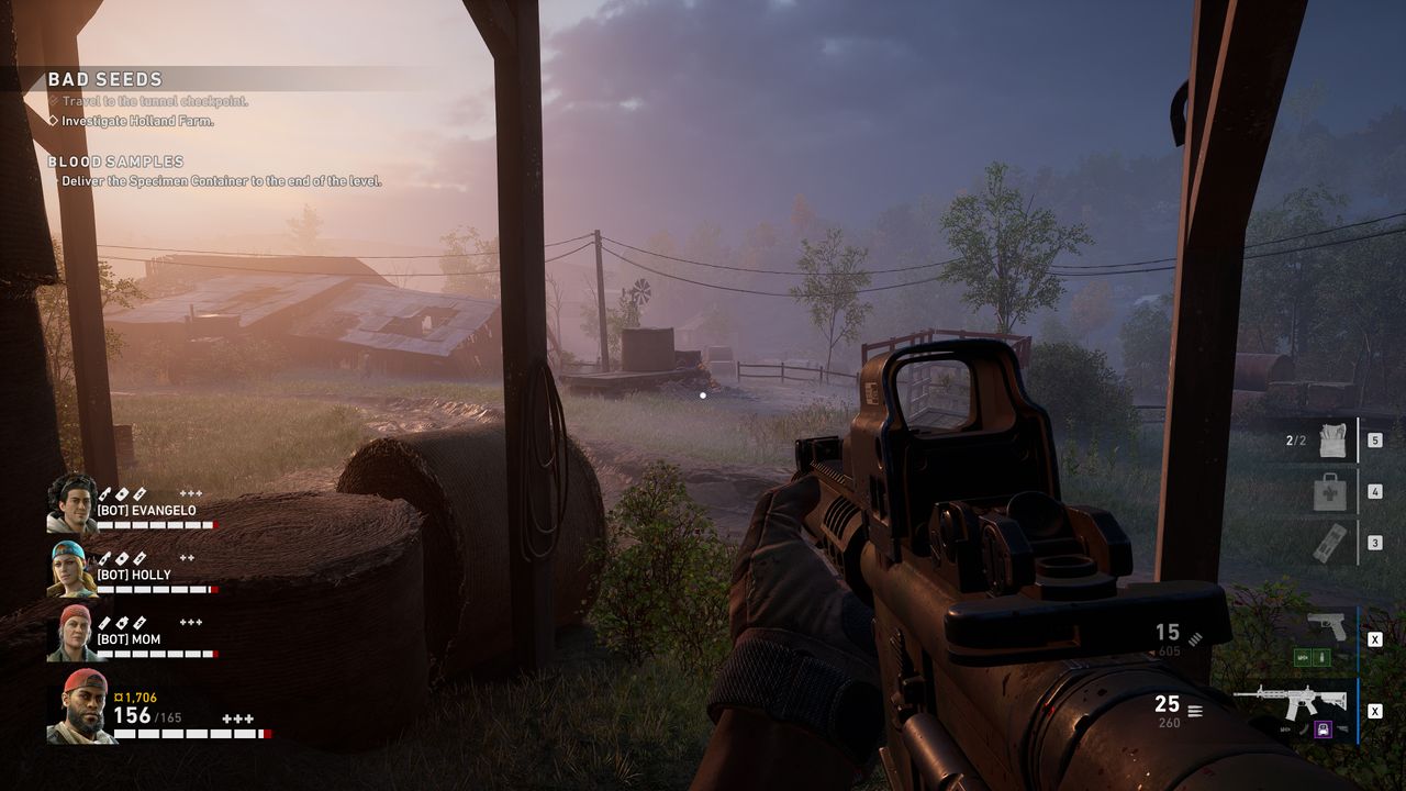 Back 4 Blood settings image quality comparison screenshots
