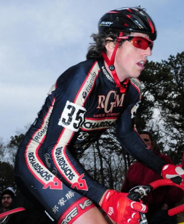 Josh Dillion (Richard Sachs/RGM Watches) on the steep climb