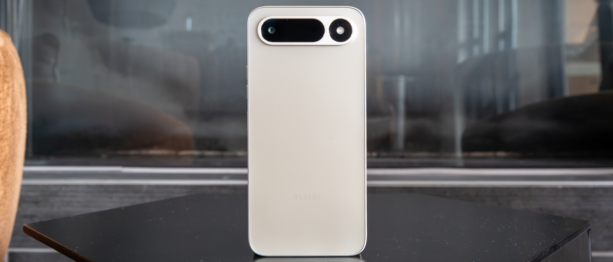 Tecno Spark 50 5G on a table