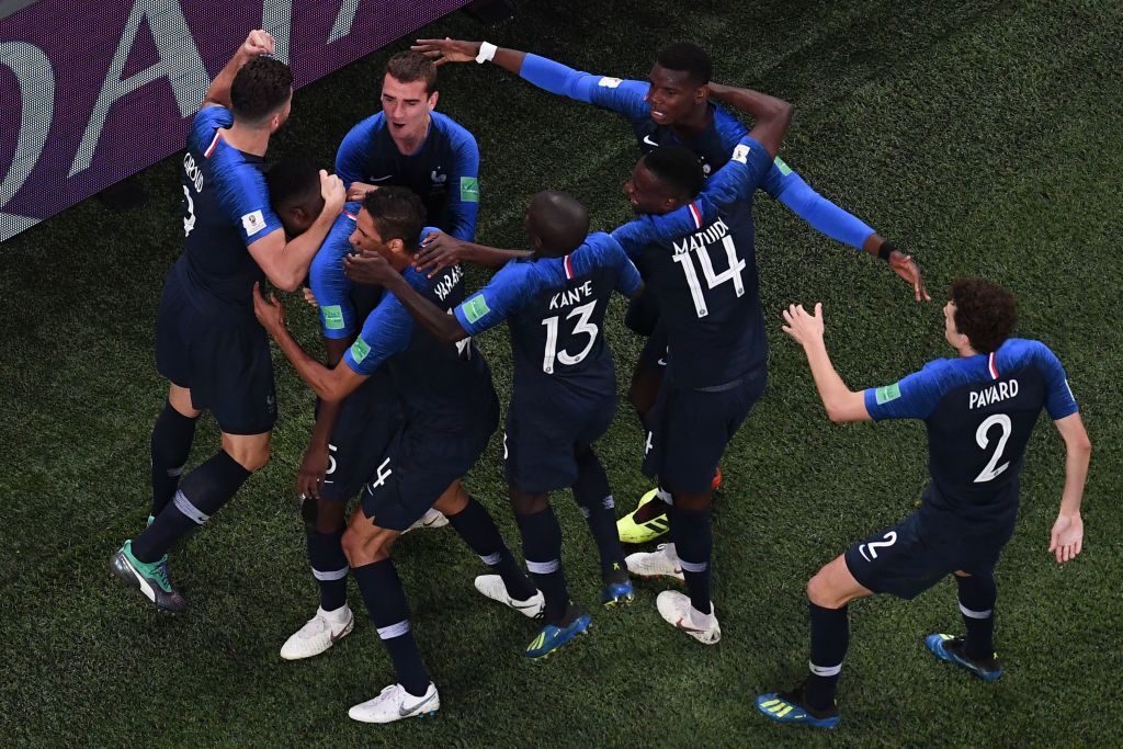 France advances to finals of World Cup. 