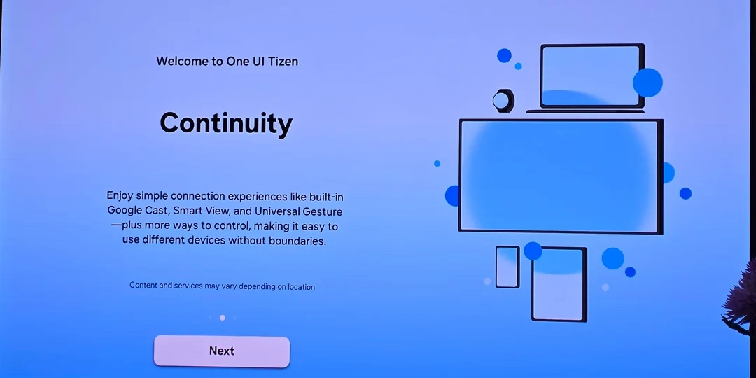 Google Cast support on Samsung Smart TV