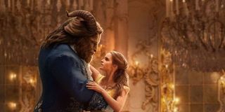 Emma Watson and Dan Stevens dancing in Beauty and the Beast