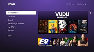 Fandango Vudu Roku TV