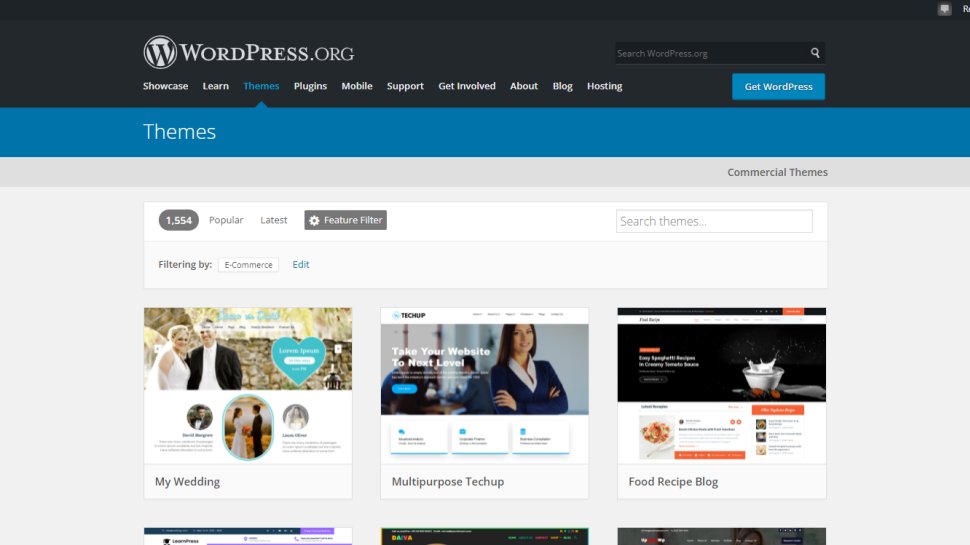 Website screenshot for WordPress Theme Directory