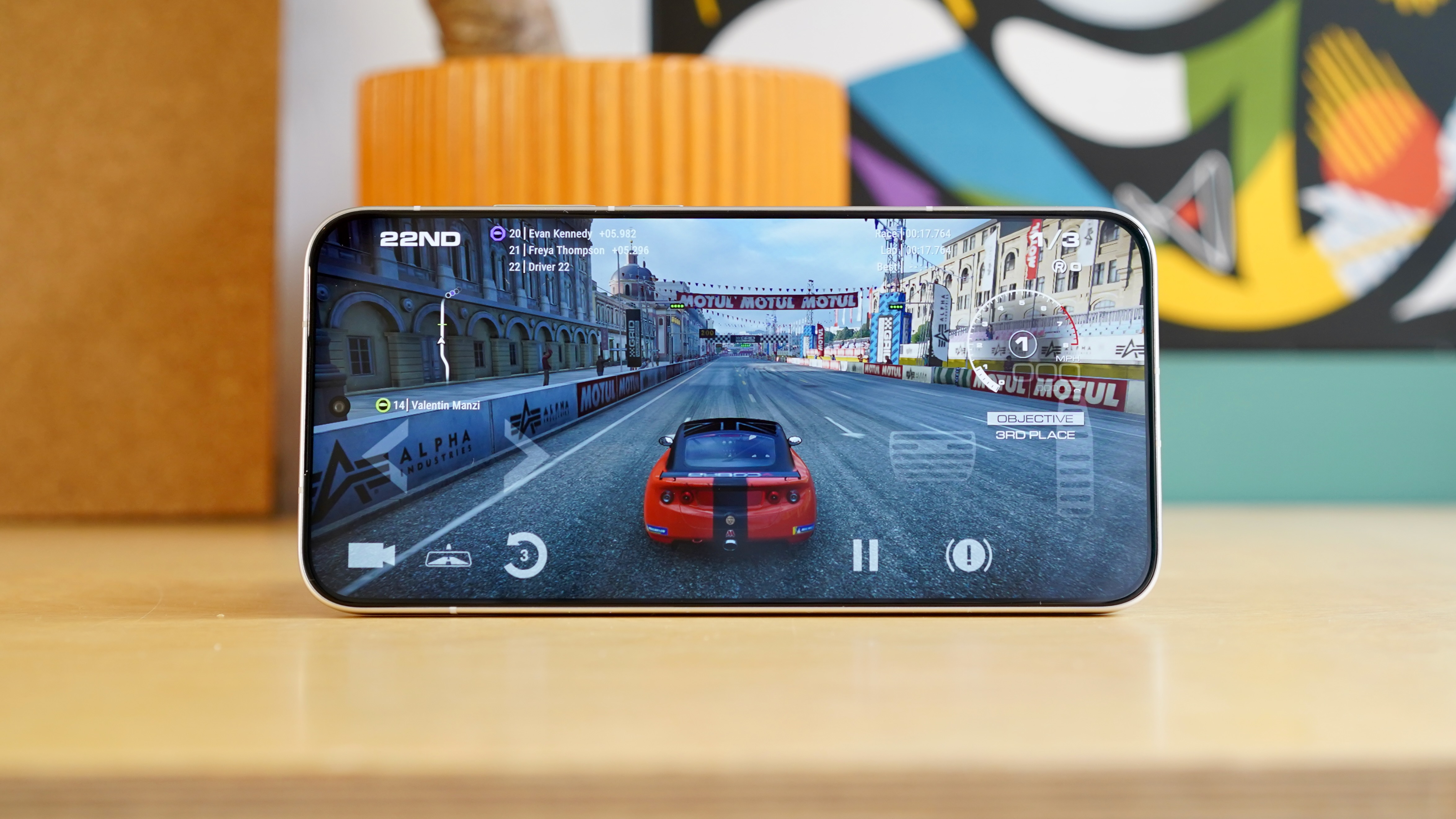 Xiaomi Poco F7 phone from multiple angles showing screen, cameras, and edges