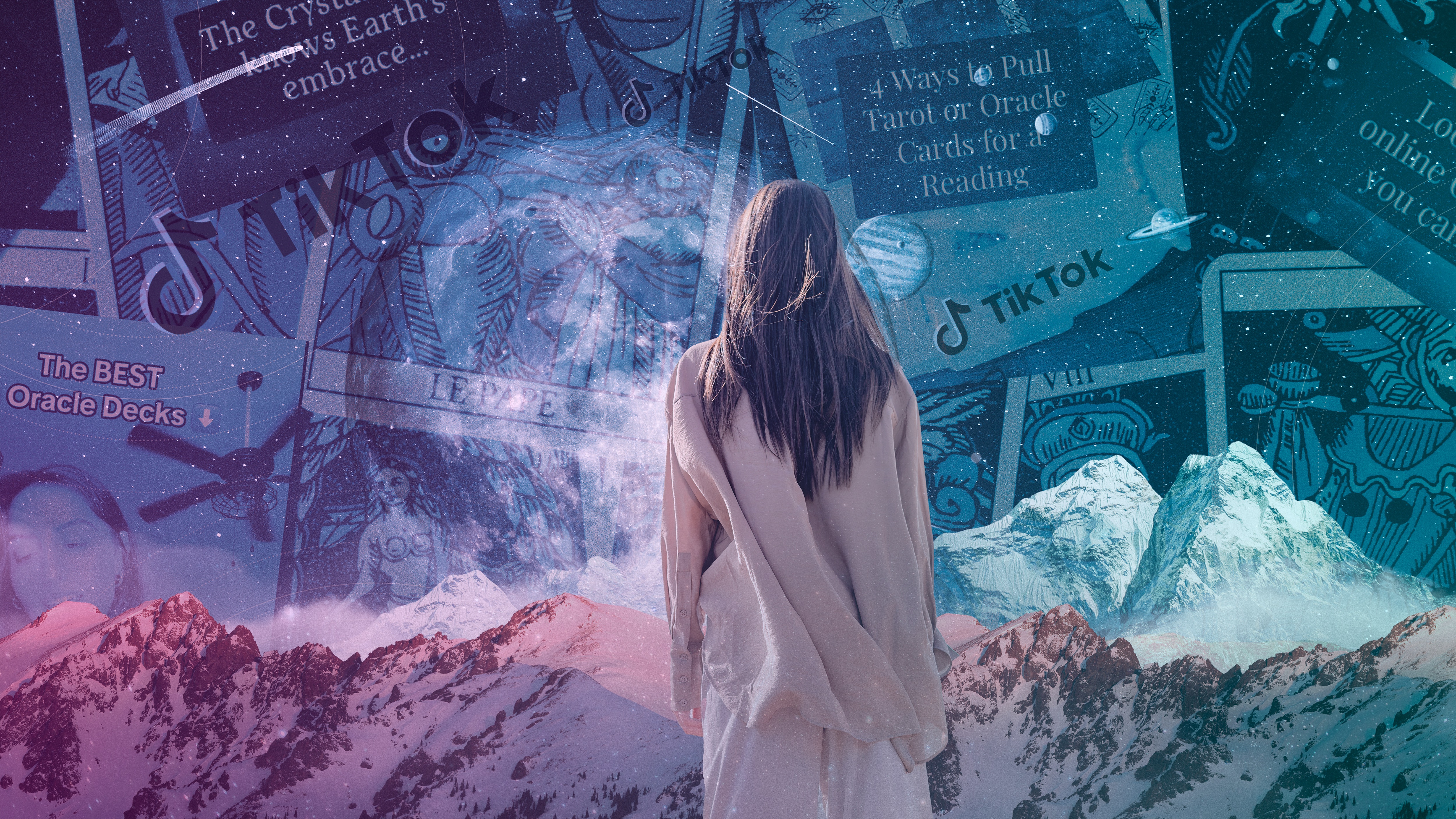 Oracle cards and online spirituality