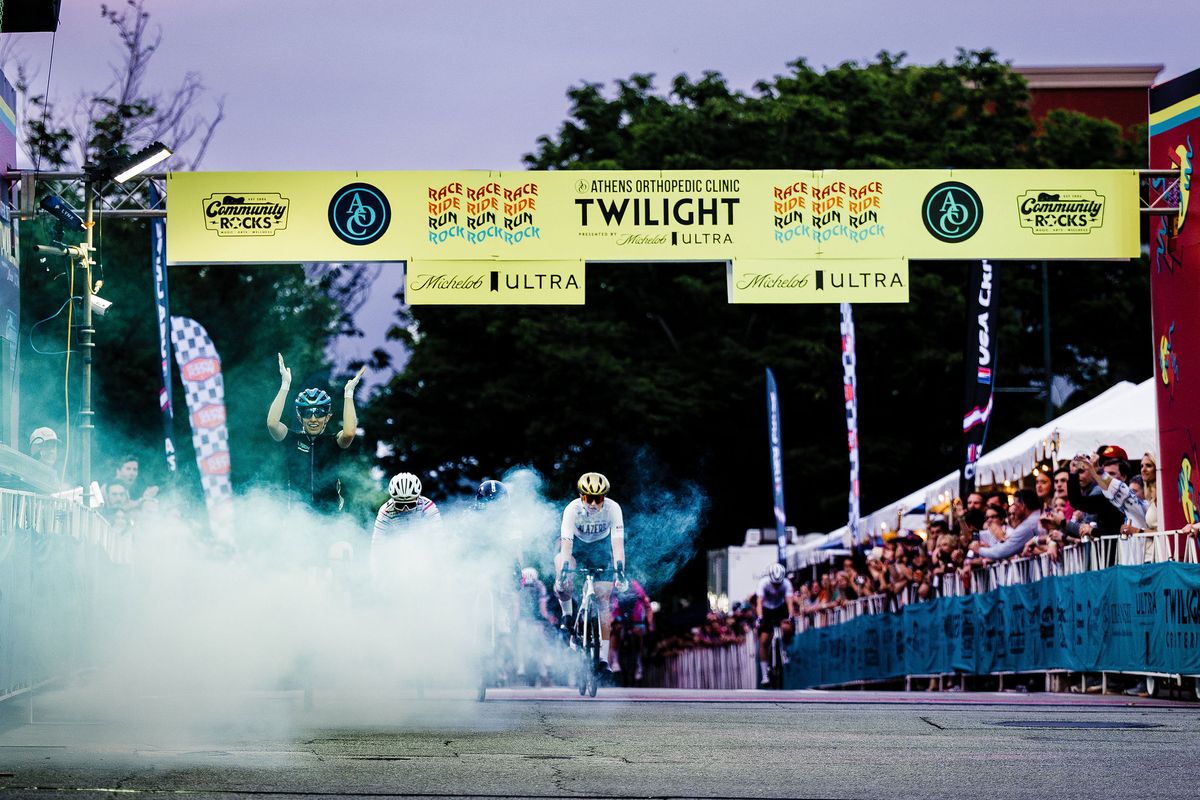 Kendall Magner wins 2024 Athens Twilight Criterium