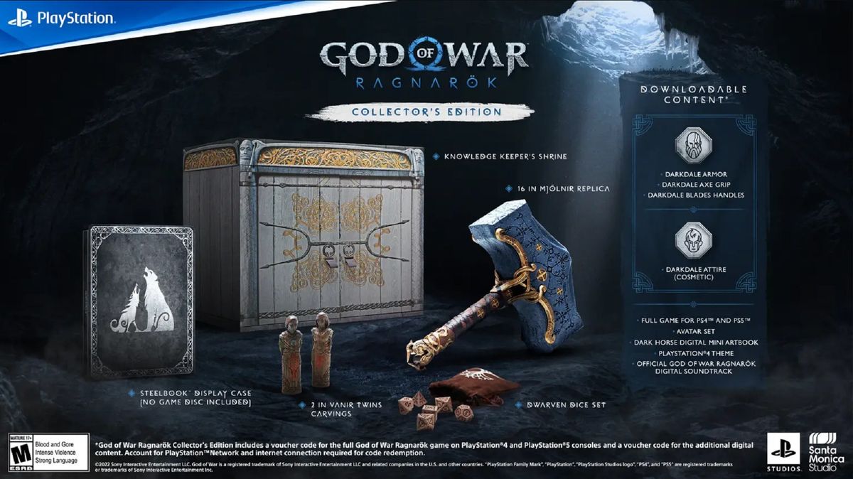 Mjolnir God of War Thor's Hammer Deluxe Edition -  Sweden