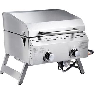 An outdoor grill