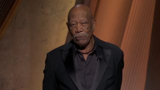 Morgan Freeman paying tribute to Gene Hackman at Oscars 2025