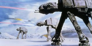 AT-ATs Star Wars The Empire Strikes Back